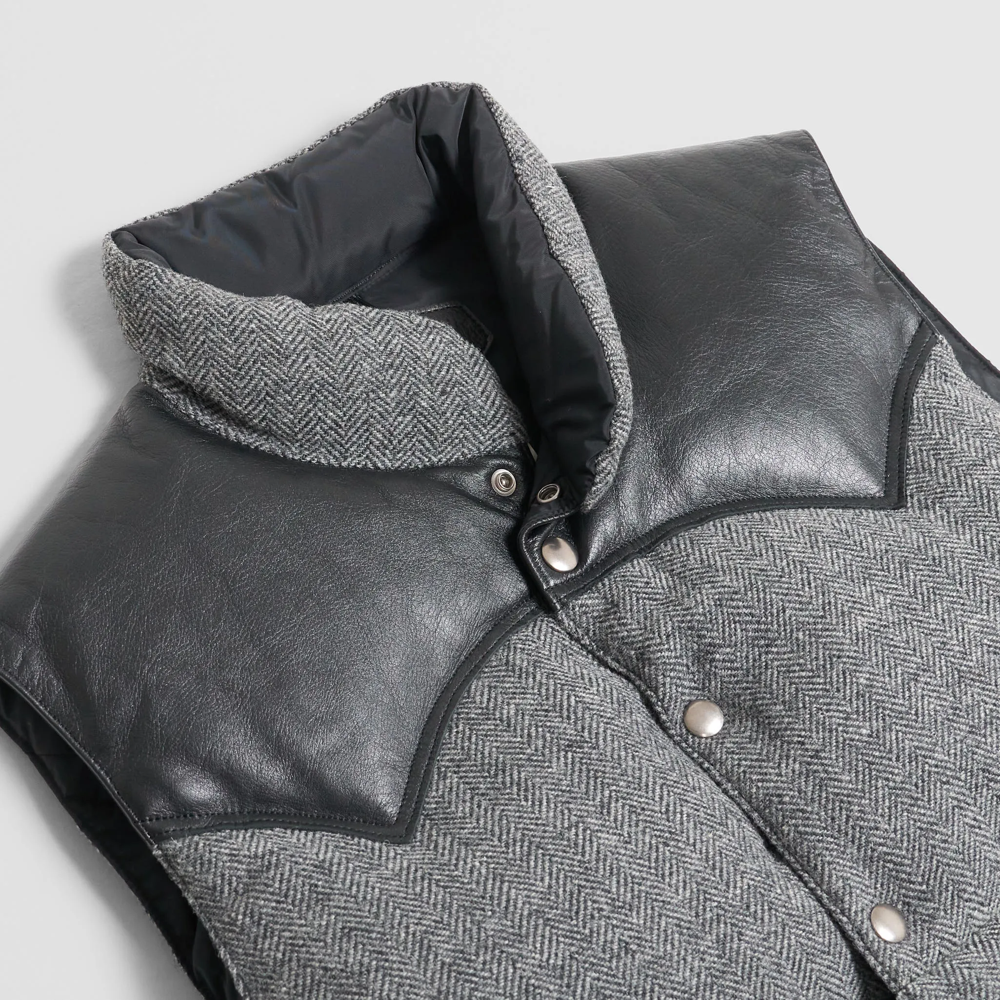 Rocky Mountain Featherbed Herringbone Down Vest