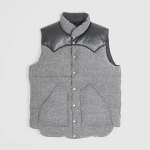 Rocky Mountain Featherbed Herringbone Down Vest