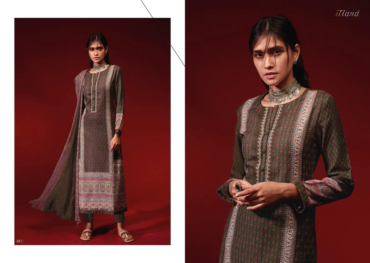 Sahiba Presents Winter Squash Pashmina Fancy Designer Salwar Suits
