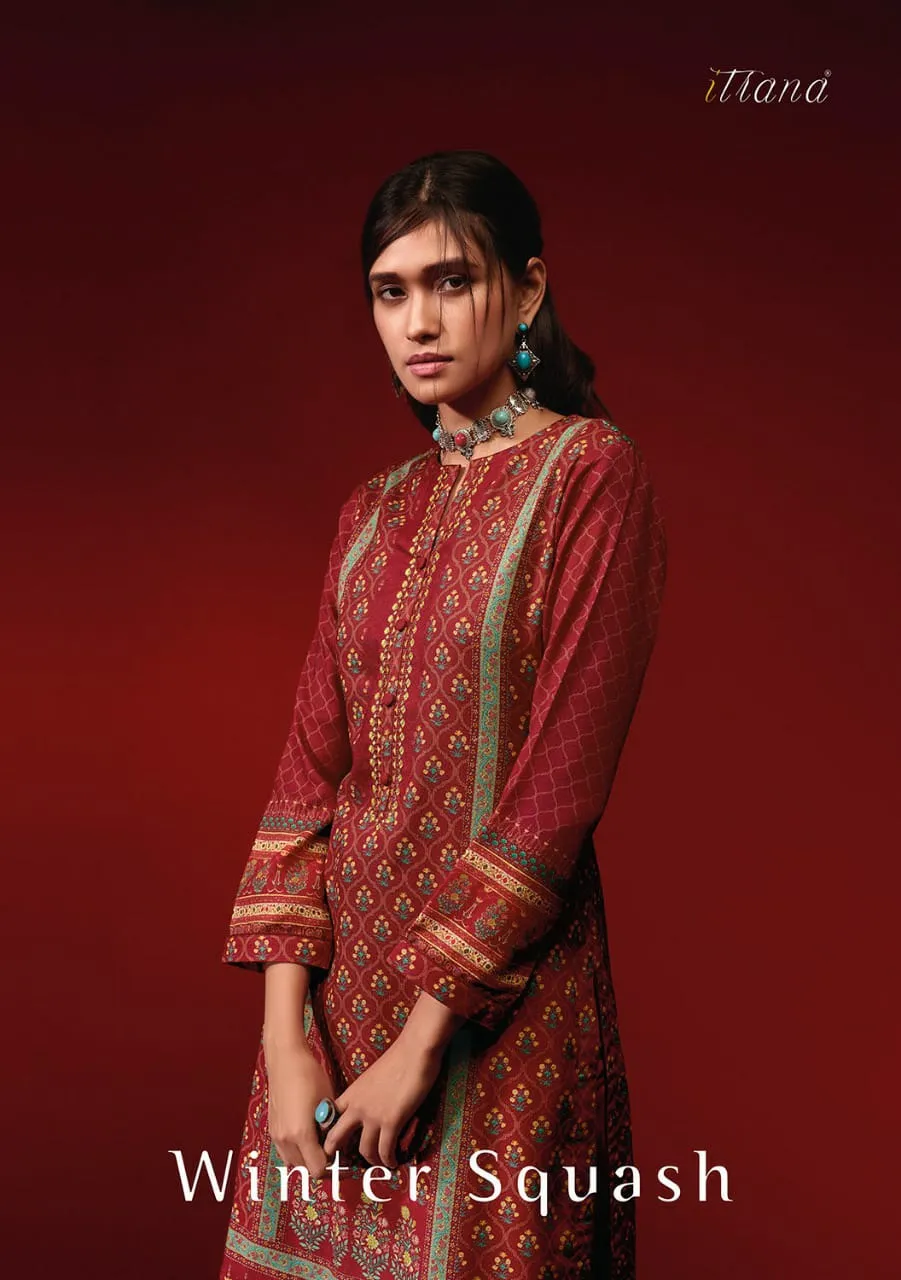 Sahiba Presents Winter Squash Pashmina Fancy Designer Salwar Suits