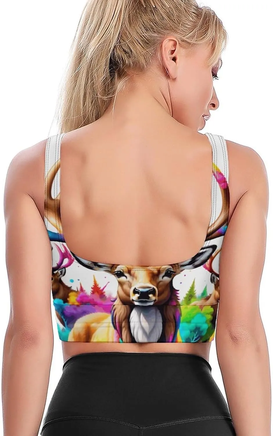Sports Bra Italy Flag Tank Tops for Women Casual Padded Workout Yoga Top