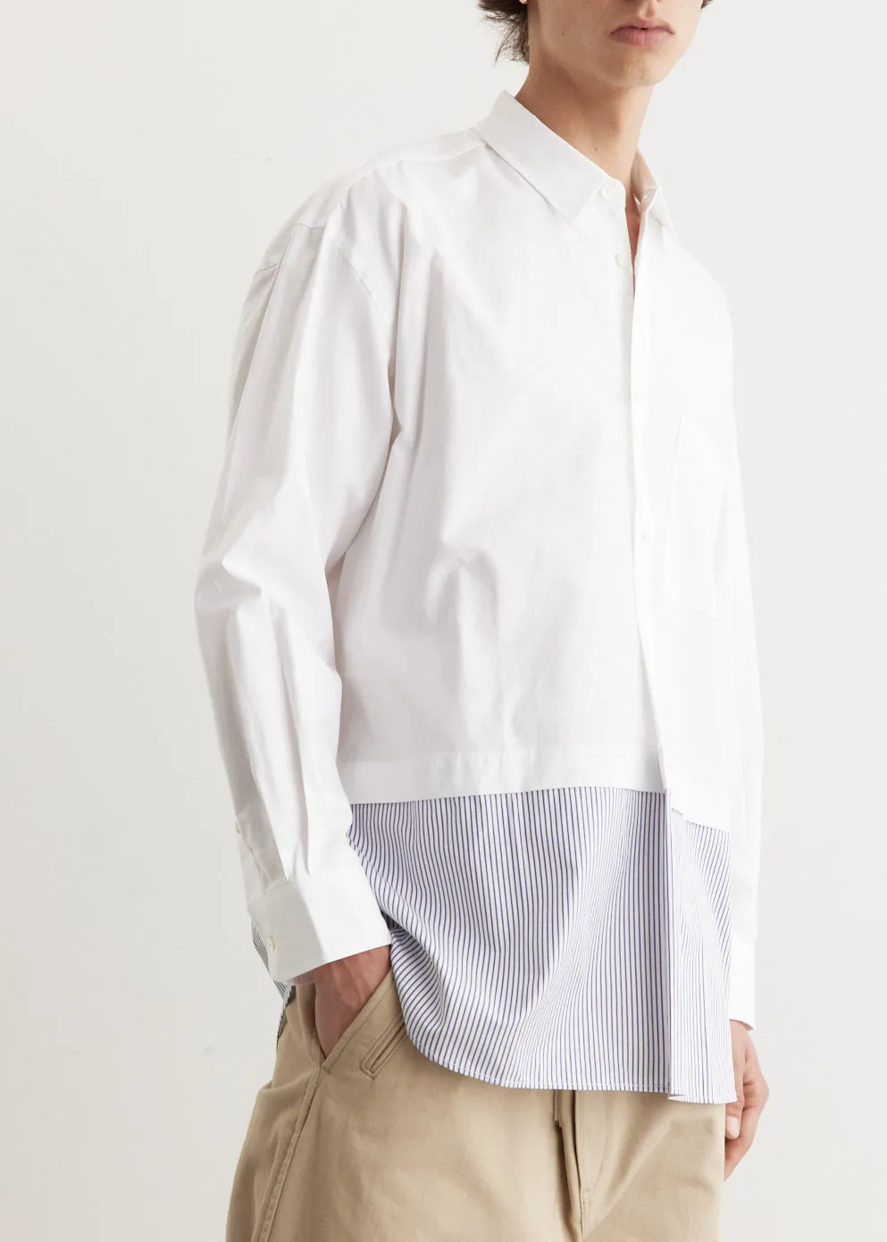 Stripe Panel Shirt