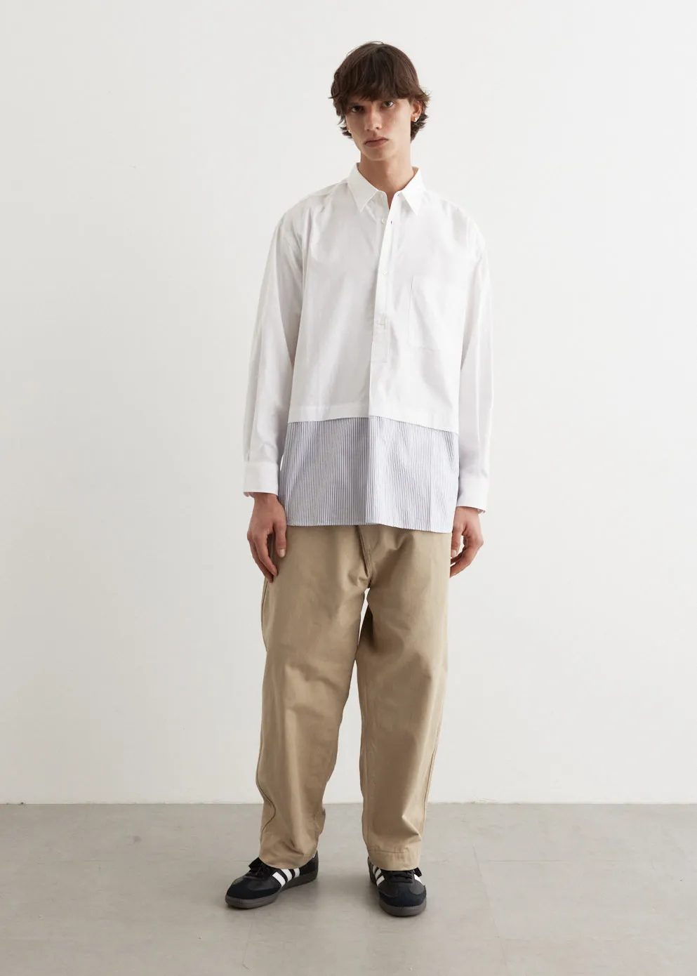 Stripe Panel Shirt