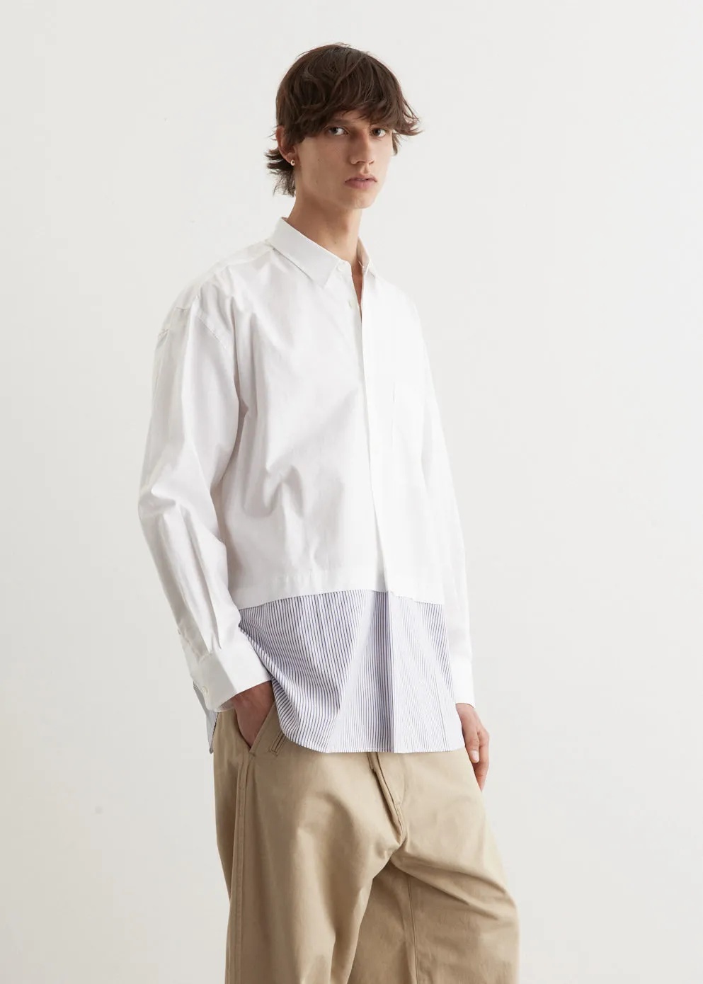 Stripe Panel Shirt