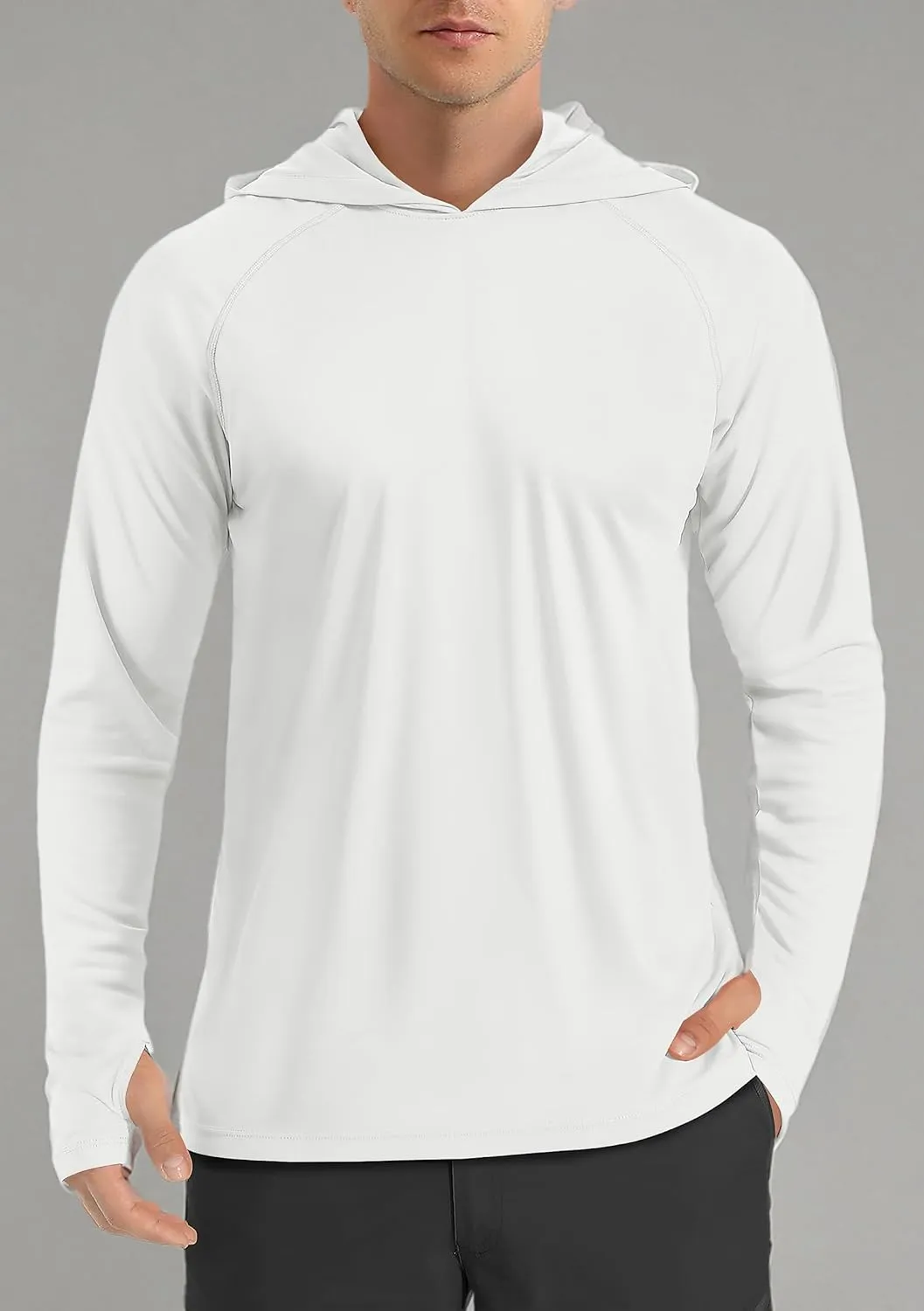 TACVASEN Mens Sun Protection Shirts UPF 50  Rash Guard for Men Long Sleeve Lightweight SPF UV Hoodie Swimming Hiking