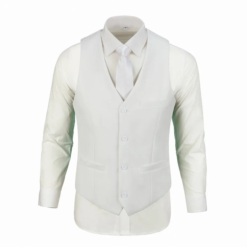 Two Button 3 Pieces Men Suits (MORE COLORS )