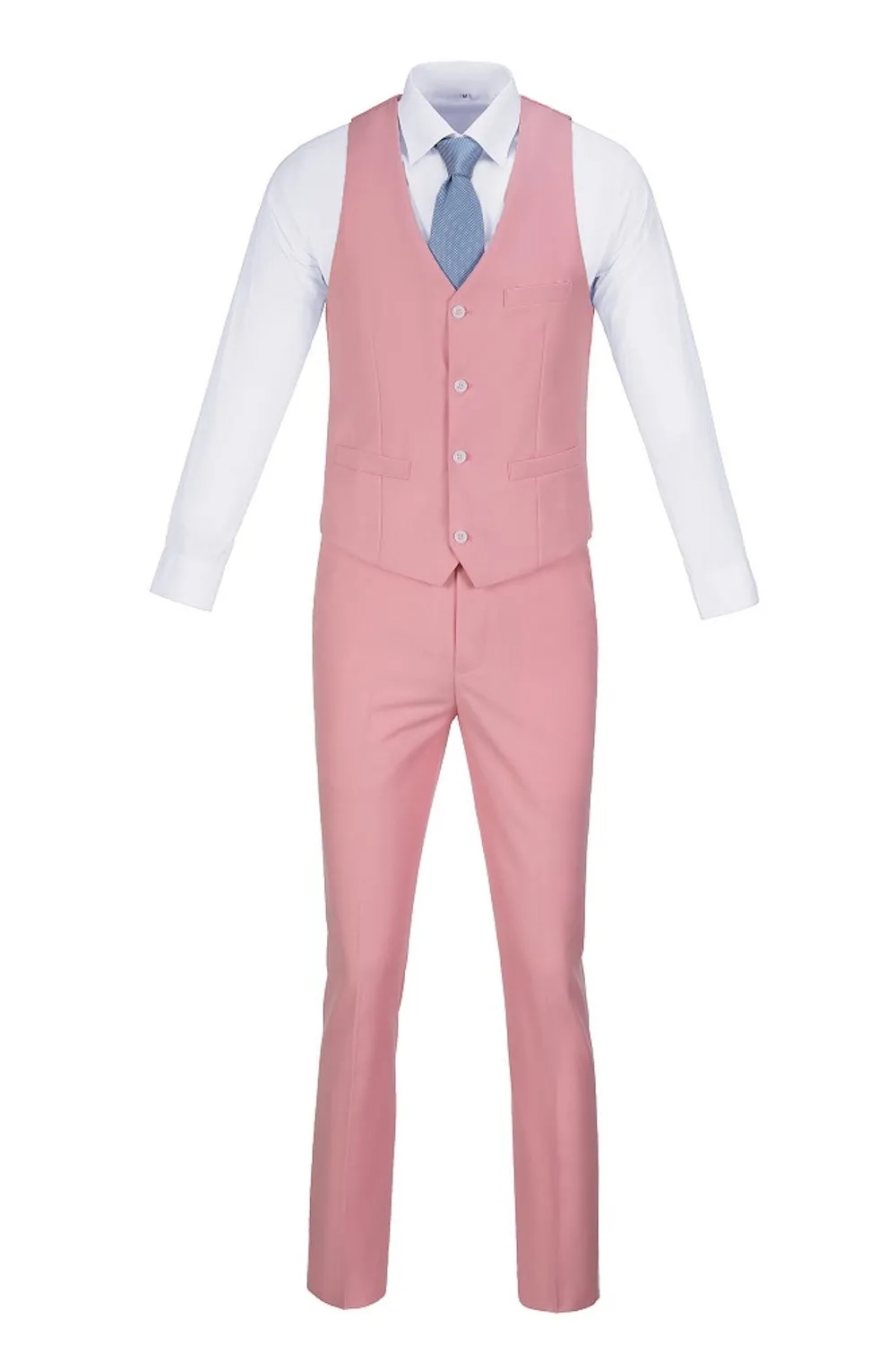 Two Button 3 Pieces Men Suits (MORE COLORS )