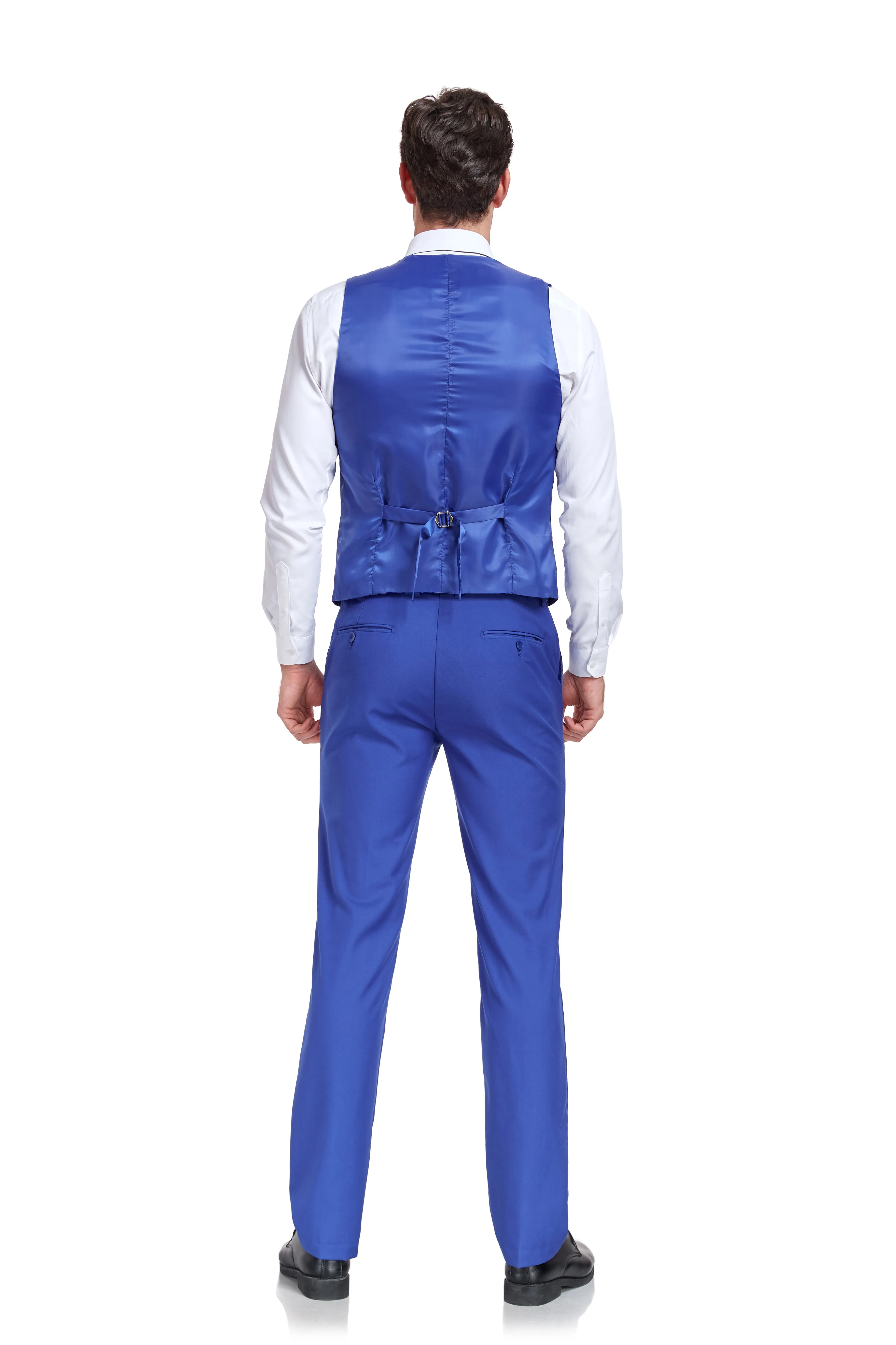 Two Button 3 Pieces Men Suits (MORE COLORS )