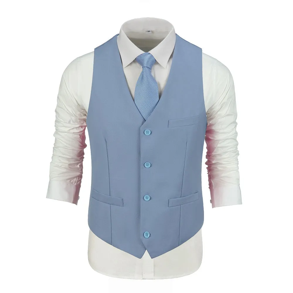 Two Button 3 Pieces Men Suits (MORE COLORS )