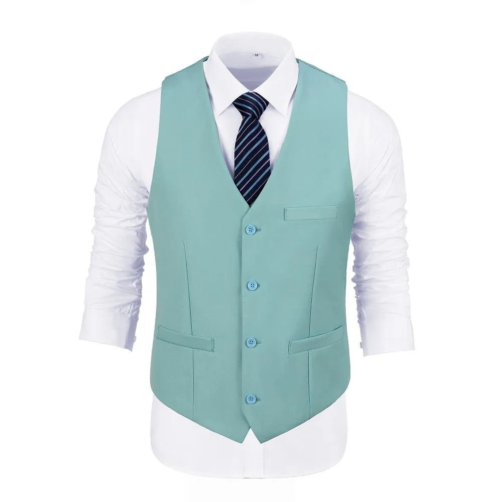 Two Button 3 Pieces Men Suits (MORE COLORS )