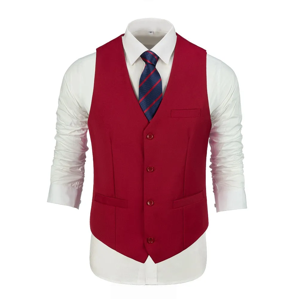 Two Button 3 Pieces Men Suits (MORE COLORS )