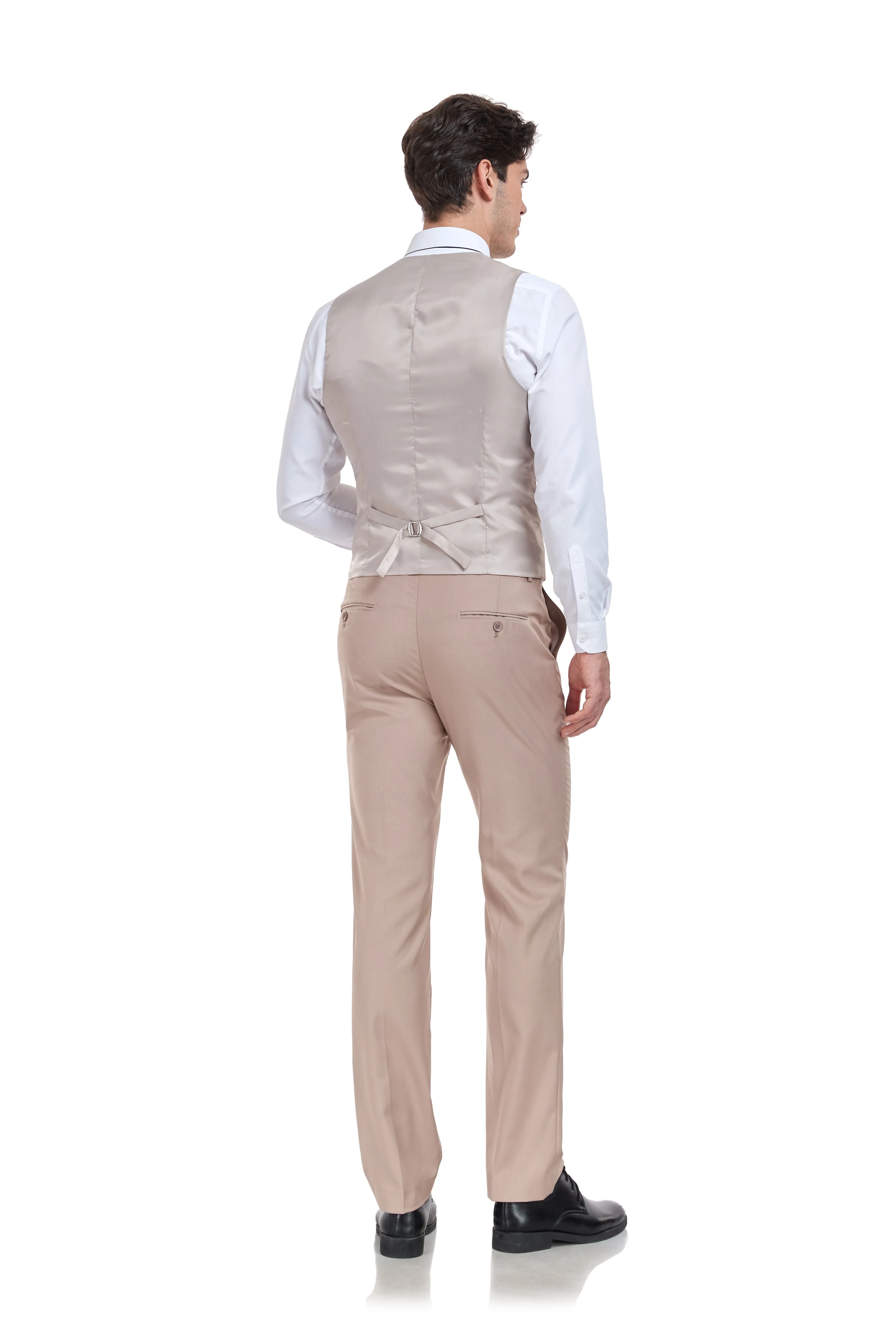 Two Button 3 Pieces Men Suits (MORE COLORS )
