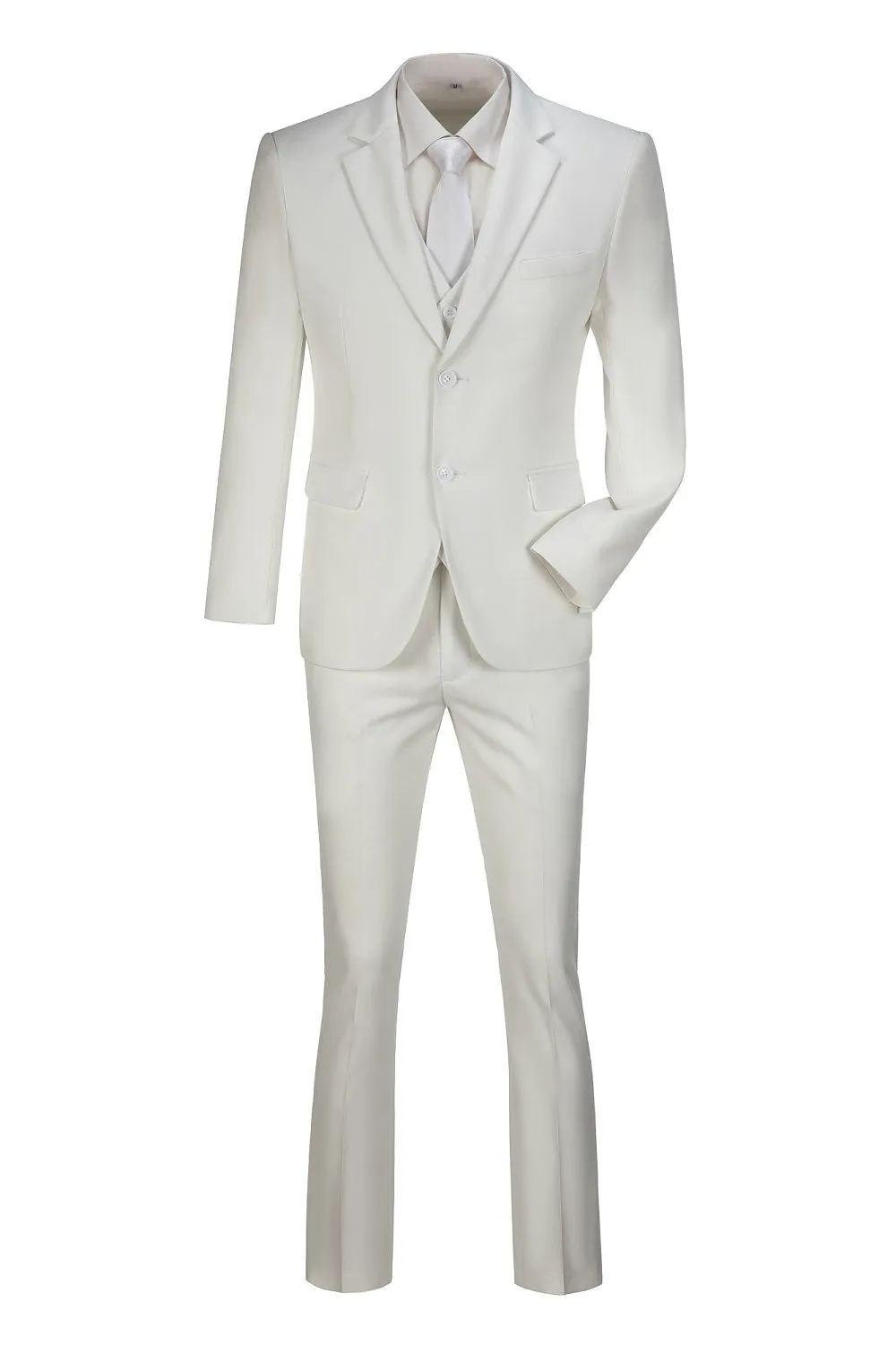 Two Button 3 Pieces Men Suits (MORE COLORS )