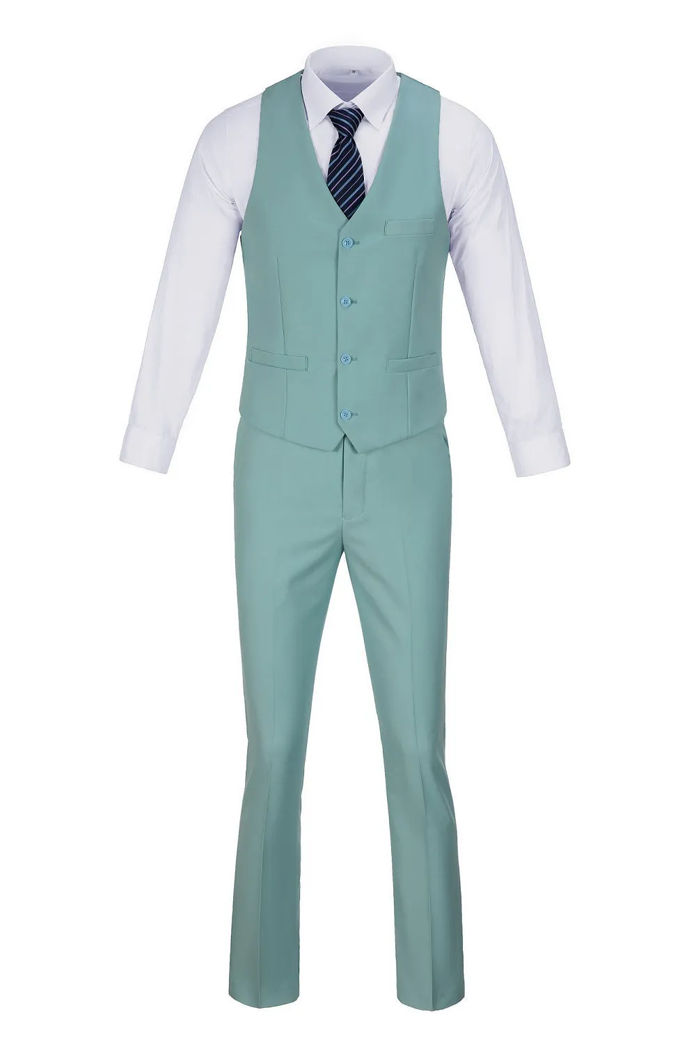 Two Button 3 Pieces Men Suits (MORE COLORS )