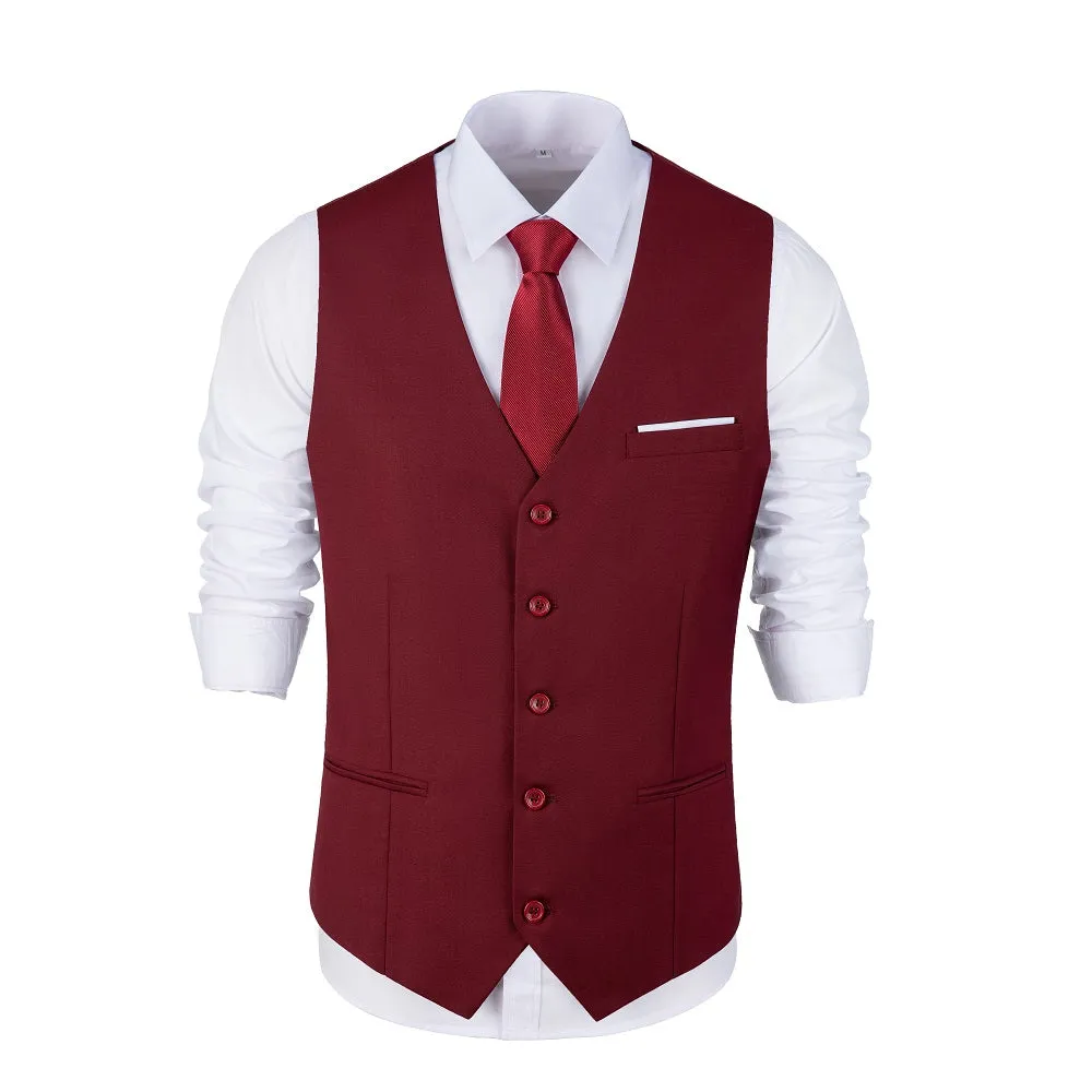 Two Button 3 Pieces Men Suits (MORE COLORS )