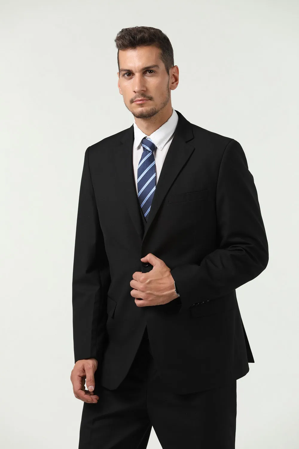 Two Button 3 Pieces Slim Fit Men Suits (MORE COLORS )