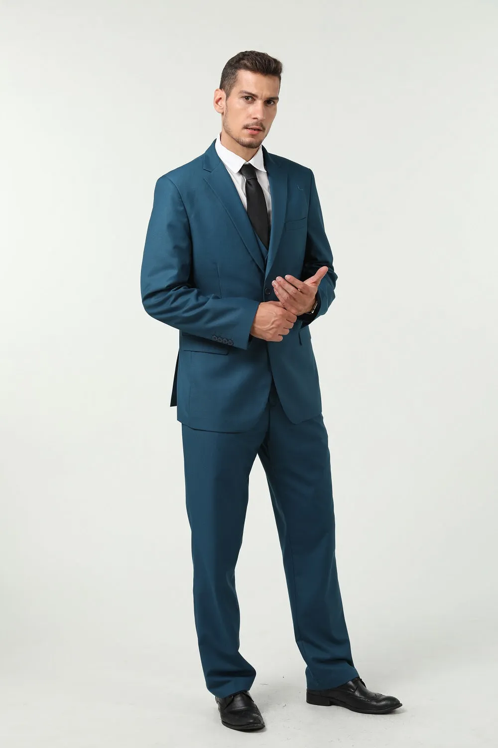 Two Button 3 Pieces Slim Fit Men Suits (MORE COLORS )