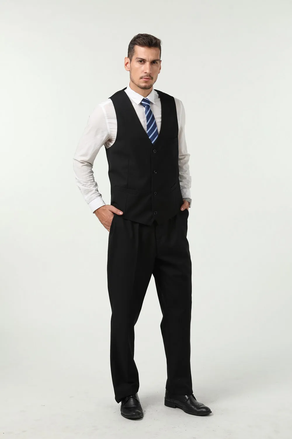 Two Button 3 Pieces Slim Fit Men Suits (MORE COLORS )
