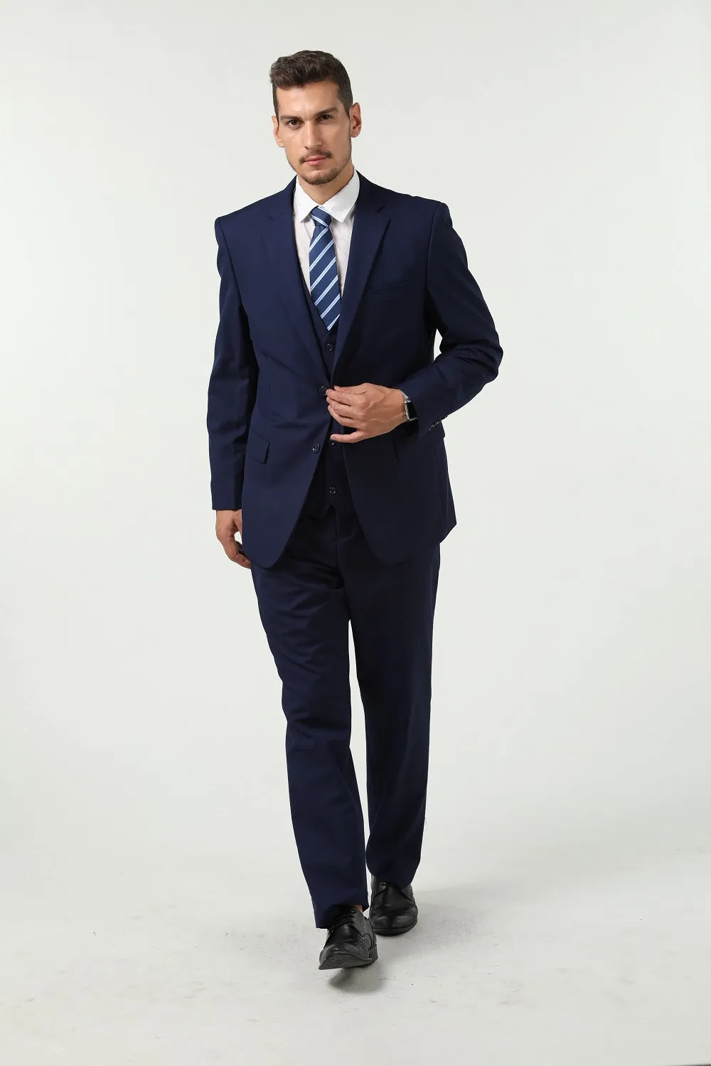Two Button 3 Pieces Slim Fit Men Suits (MORE COLORS )