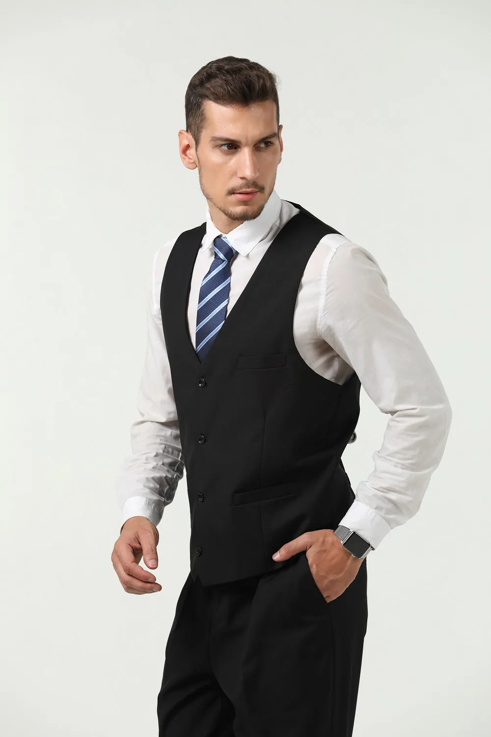 Two Button 3 Pieces Slim Fit Men Suits (MORE COLORS )