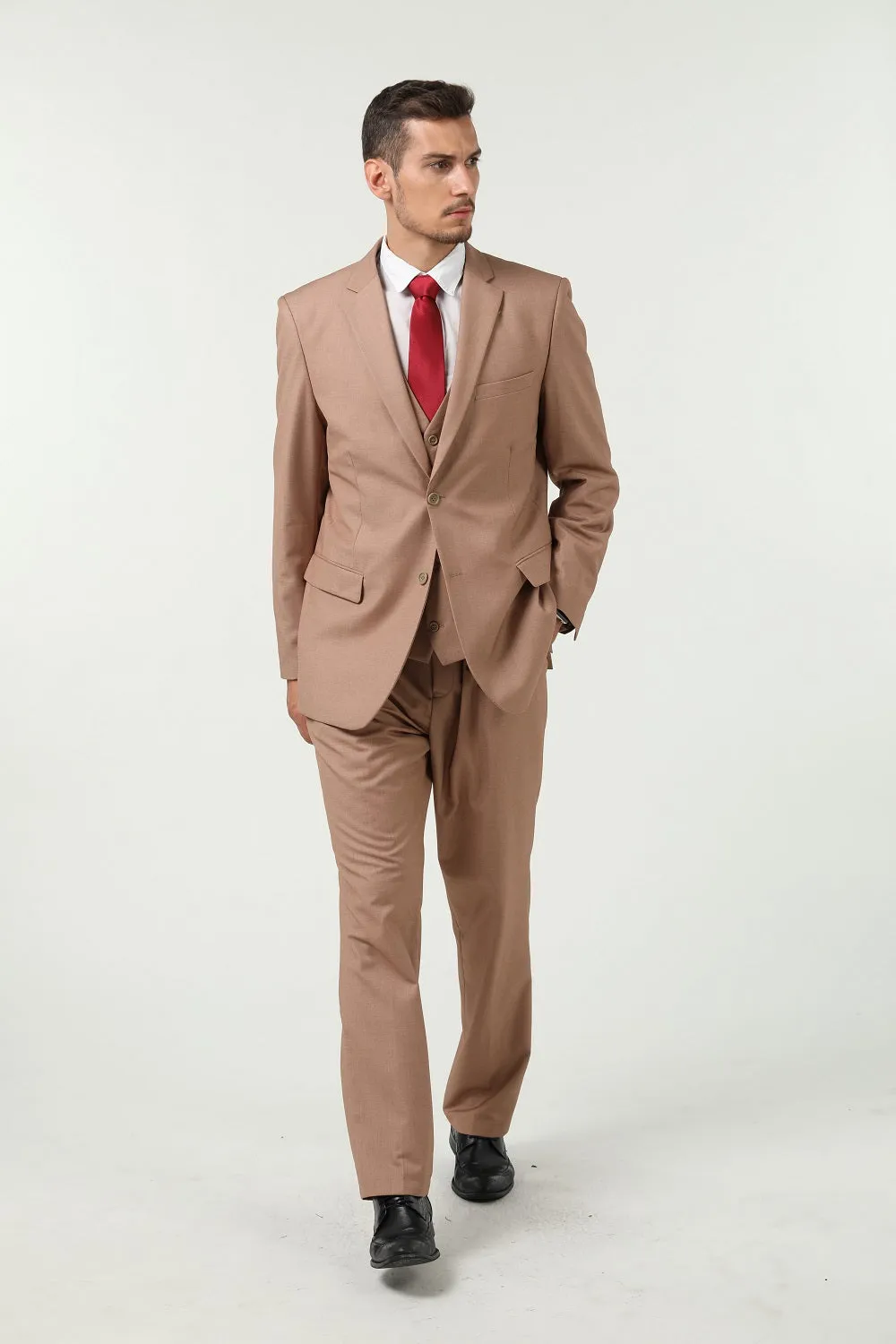 Two Button 3 Pieces Slim Fit Men Suits (MORE COLORS )