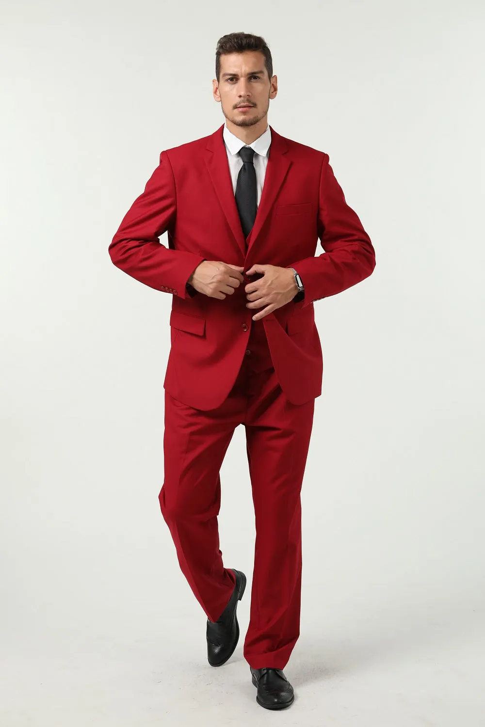 Two Button 3 Pieces Slim Fit Men Suits (MORE COLORS )