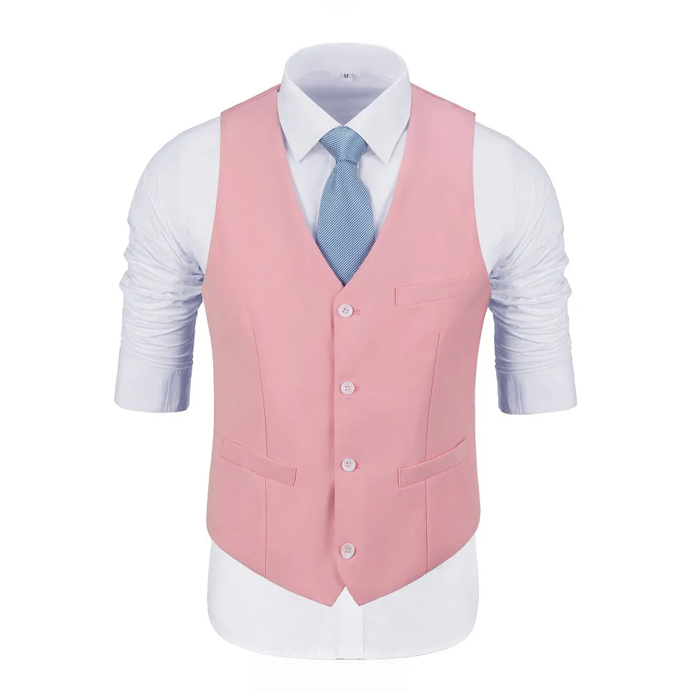 Two Button 3 Pieces Slim Fit Men Suits (MORE COLORS )