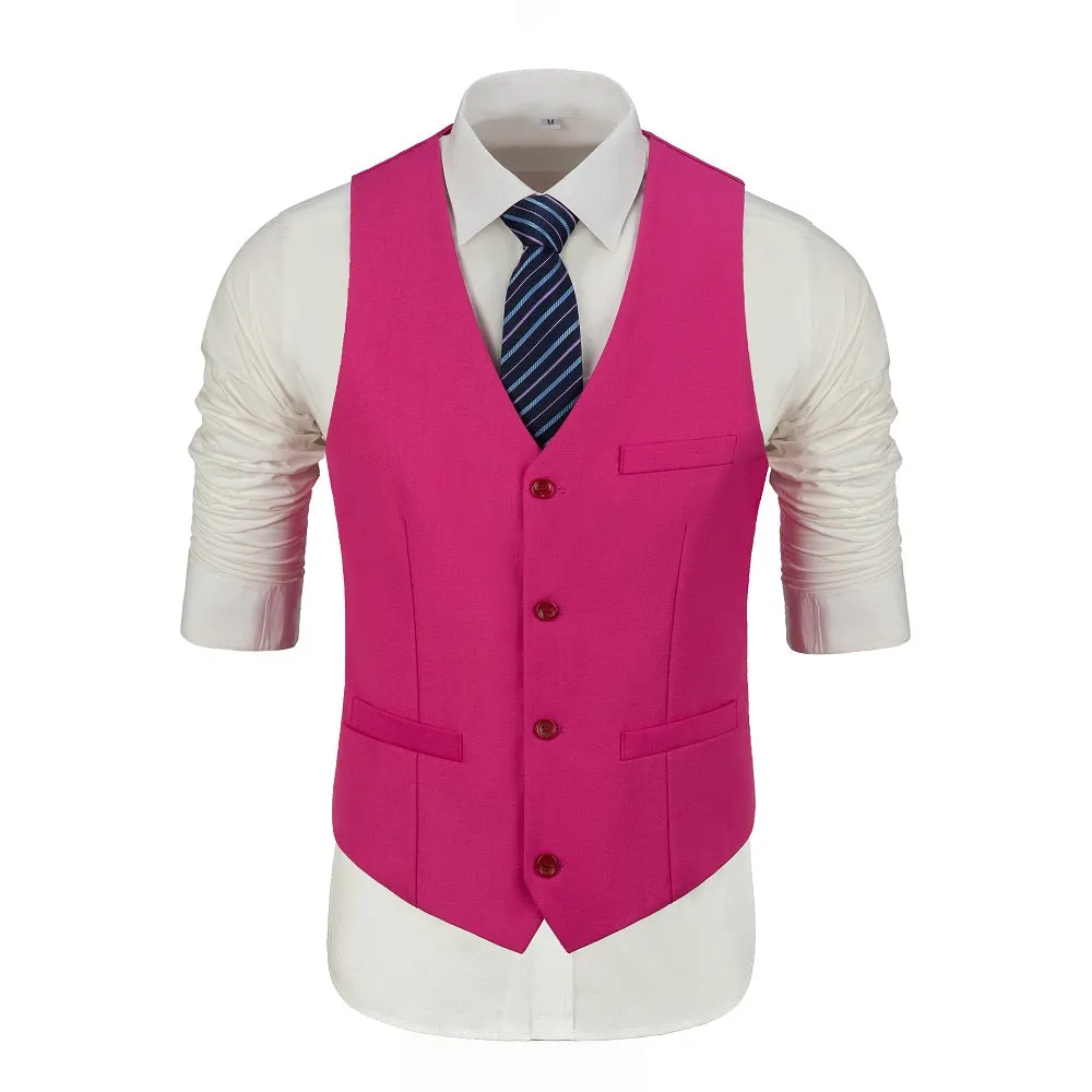 Two Button 3 Pieces Slim Fit Men Suits (MORE COLORS )