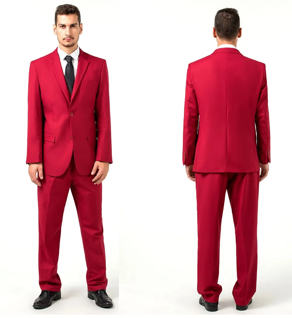 Two Button 3 Pieces Slim Fit Men Suits (MORE COLORS )