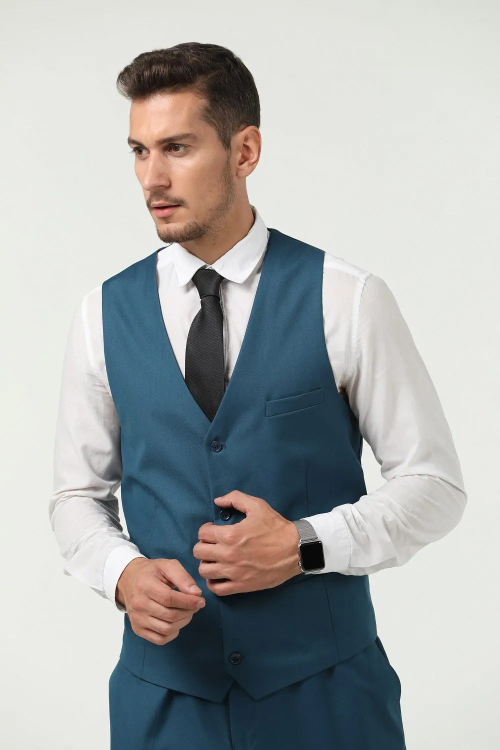 Two Button 3 Pieces Slim Fit Men Suits (MORE COLORS )