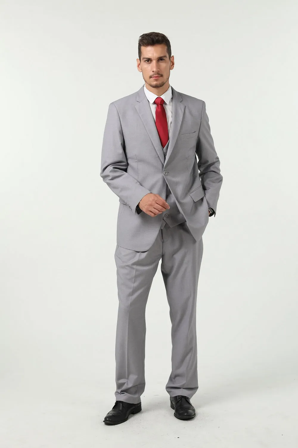 Two Button 3 Pieces Slim Fit Men Suits (MORE COLORS )