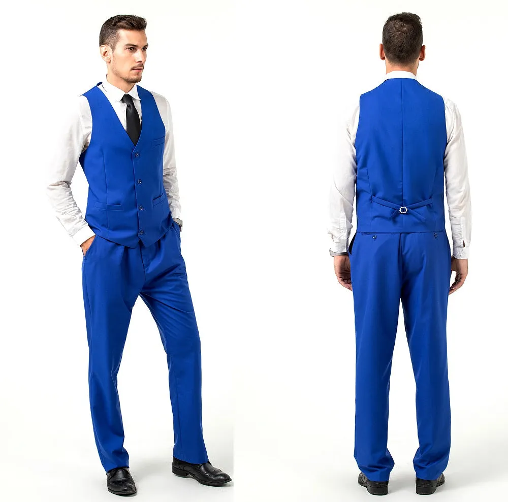Two Button 3 Pieces Slim Fit Men Suits (MORE COLORS )
