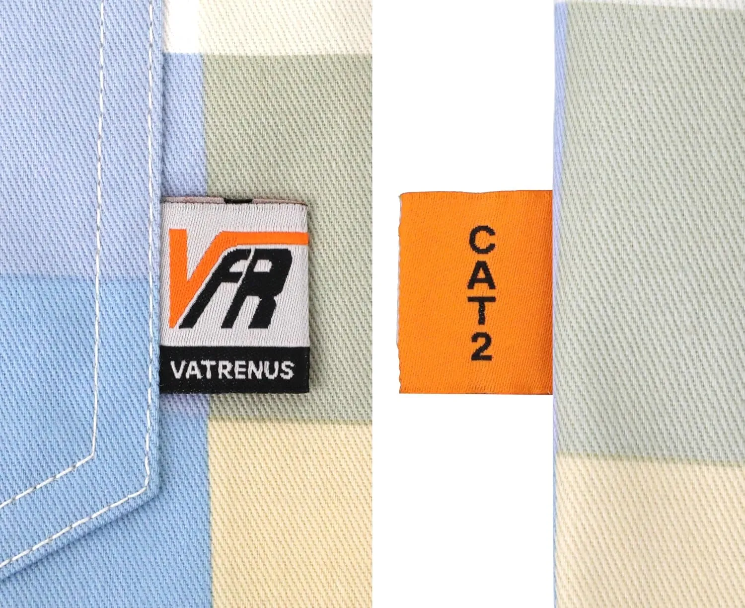 VATRENUS FR Shirts for Summer Pearl Snaps Breathable Vented Mesh Back and Underarm Lightweight Flame Resistant Welding Shirt