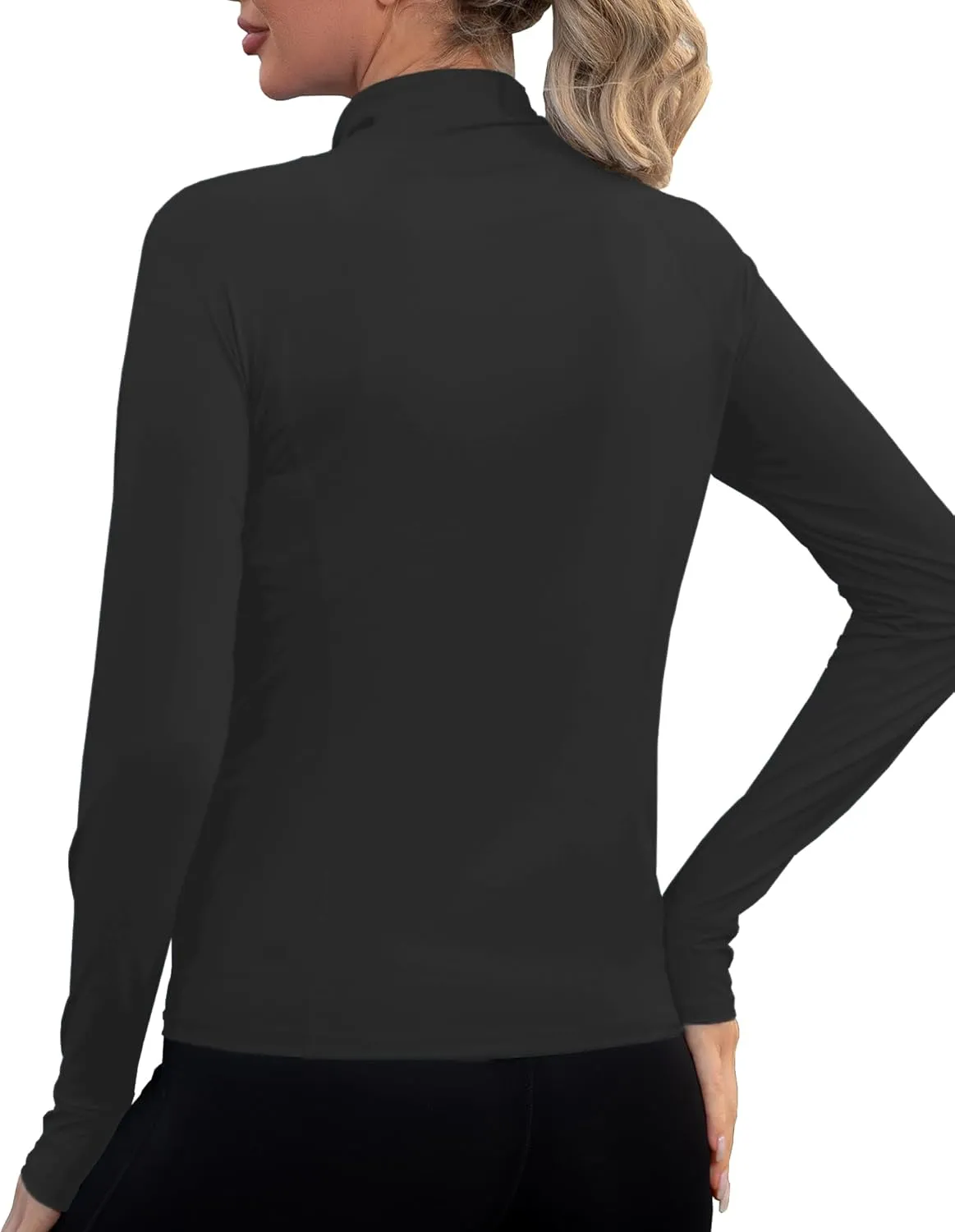We1Fit Women's UPF 50  Sun Protection Lightweight Jacket Long Sleeve Running Athletic Shirts with Pockets
