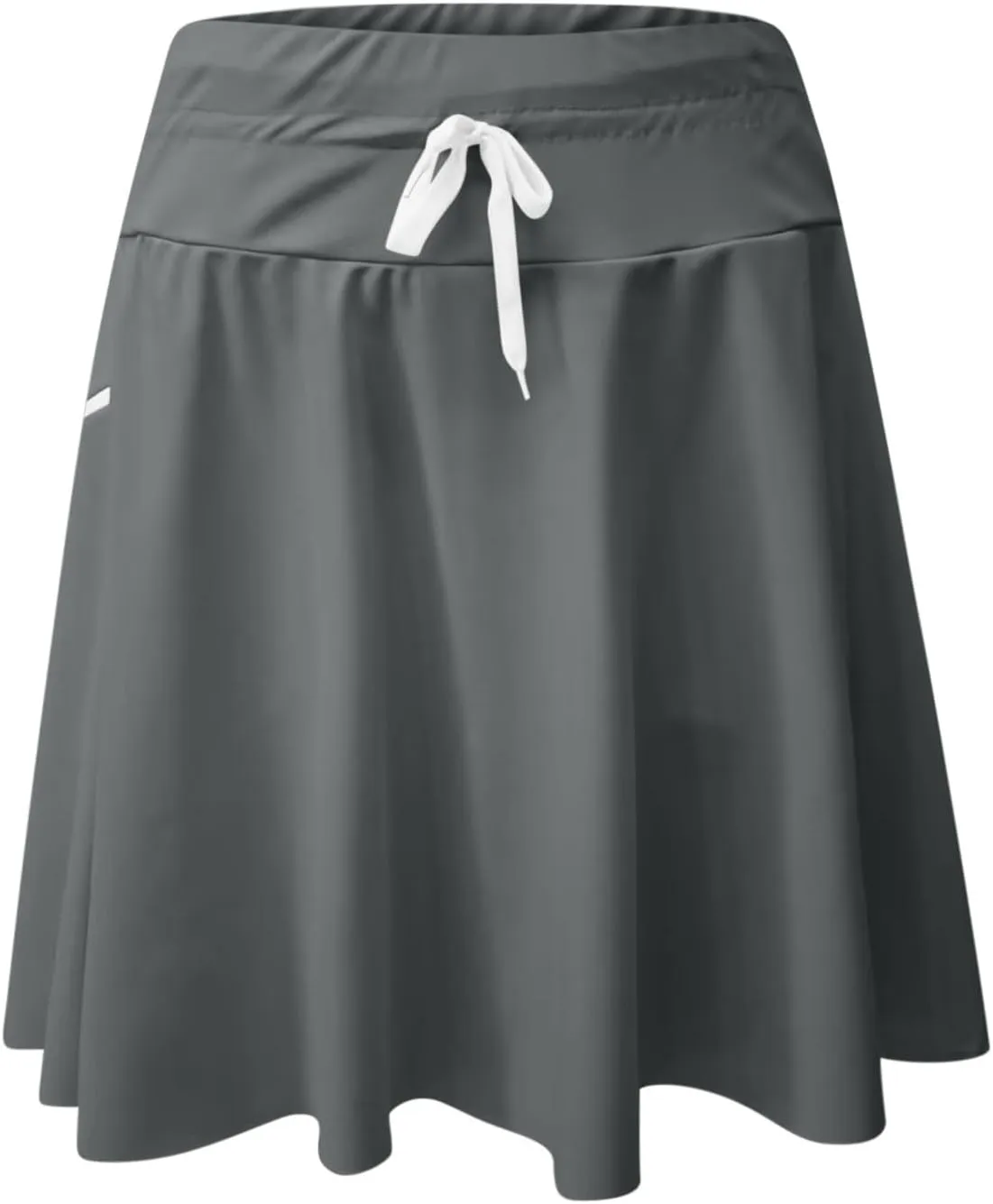 Women's High Waisted 15'' Swim Skirt Liner Quick Dry Bathing Suit Y2k Tankini Swimsuit Bottoms with Zipper Pockets 2025