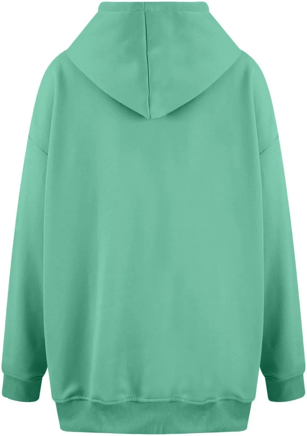 Womens Oversized Hoodies Causal Long Sleeve Fleece Hooded Sweatshirt Comfy Solid Color Pullover Tops Fall Outfits