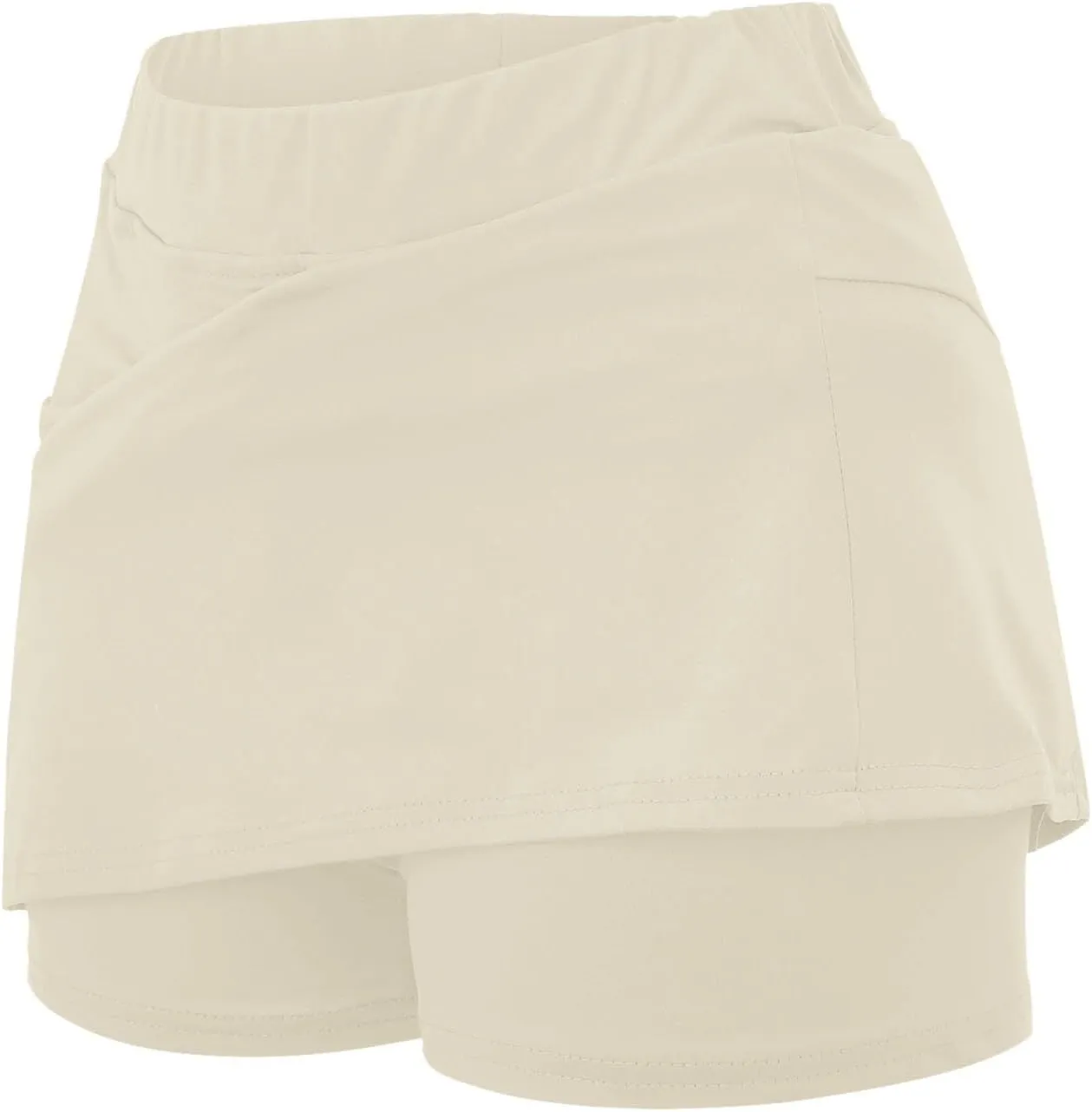 Womens Skorts with Pockets Tummy Control Plus Size Skorts High Waist Athletic Sports Pants Skirt Casual Shorts