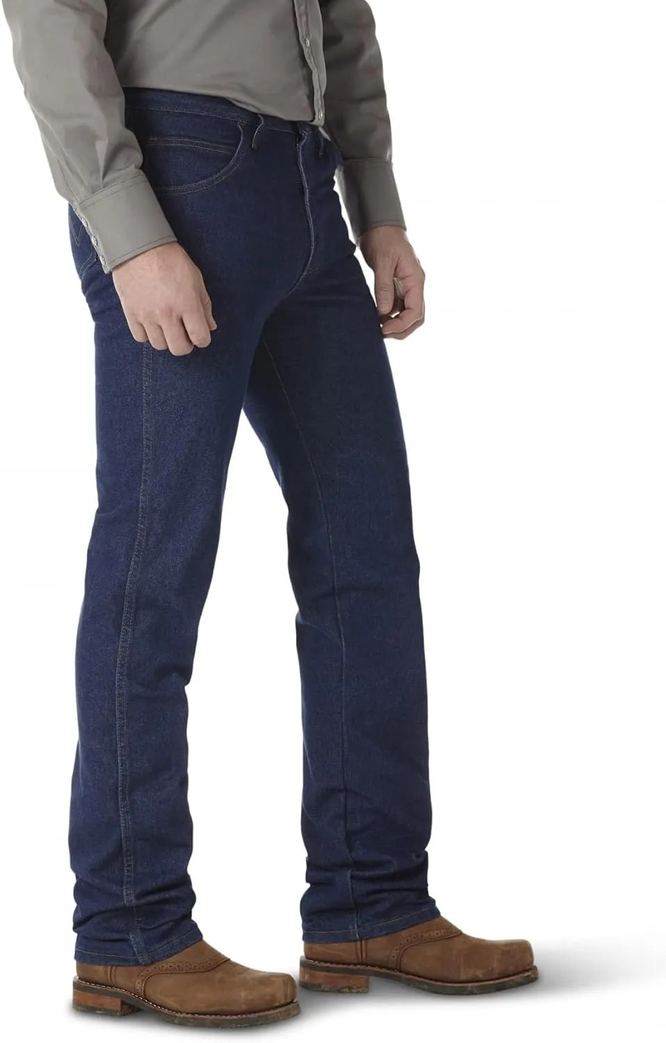 Wrangler Men's Flame Resistant Slim Fit Jeans