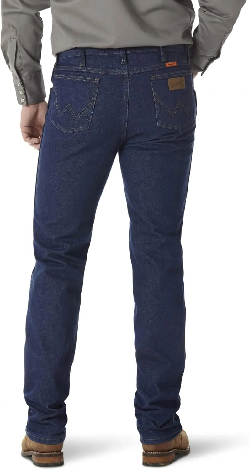 Wrangler Men's Flame Resistant Slim Fit Jeans