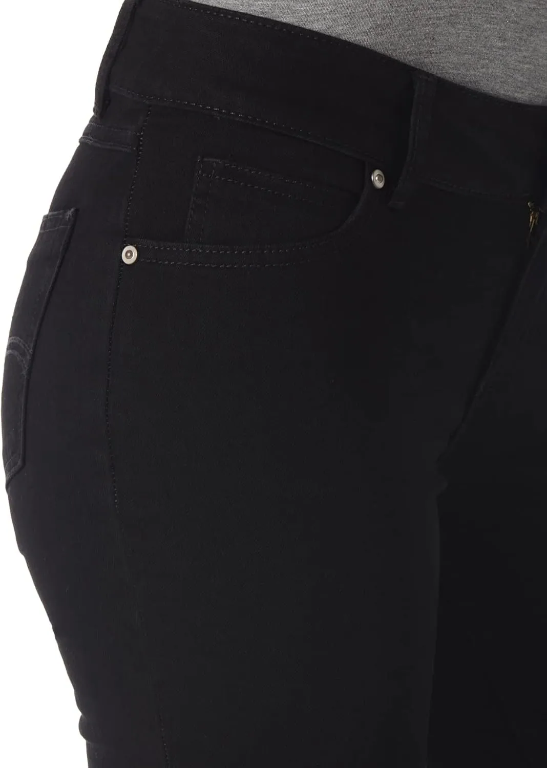 Wrangler Women's Western Mid Rise Stretch Boot Cut Jean