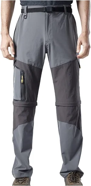 Ymosrh Khaki Jeans for Men are Thickened with Velvet, Outdoor Mountaineering, Multi Pocket Long Pants Mens Stretch